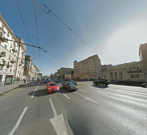 Банкомат Московского областного банка в Москве, Большая Садовая ул., д. 1, оф. банка