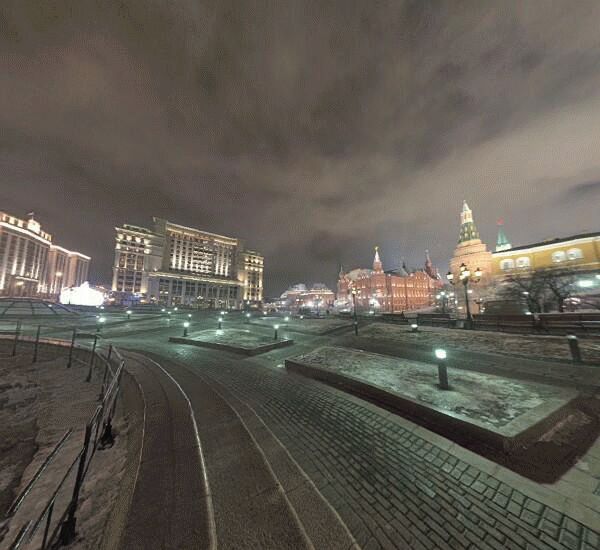 Банкомат Интерпрогрессбанка в Москве, Манежная пл., д. 1, стр. 2, ТК «Охотный Ряд», средний уровень, панорамный лифт