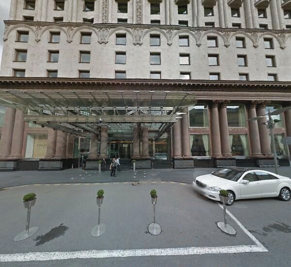 Банкомат Росбанка в Москве, Неглинная ул., д. 4, гостиница «Арарат Парт Хаятт» оф. банка