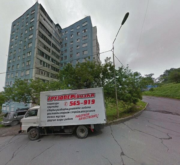 Банкомат Азиатско-Тихоокеанского банка в Владивостоке, Окатовая улица 2