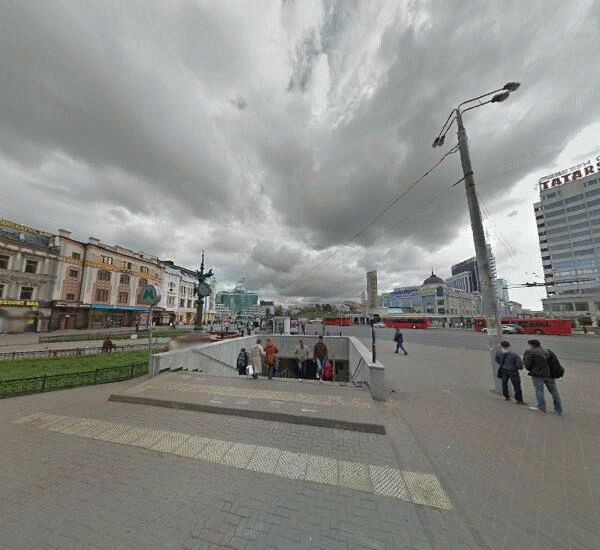 Банкомат АК Барс Банка в Казани, Ст. м. «Площадь Тукая»