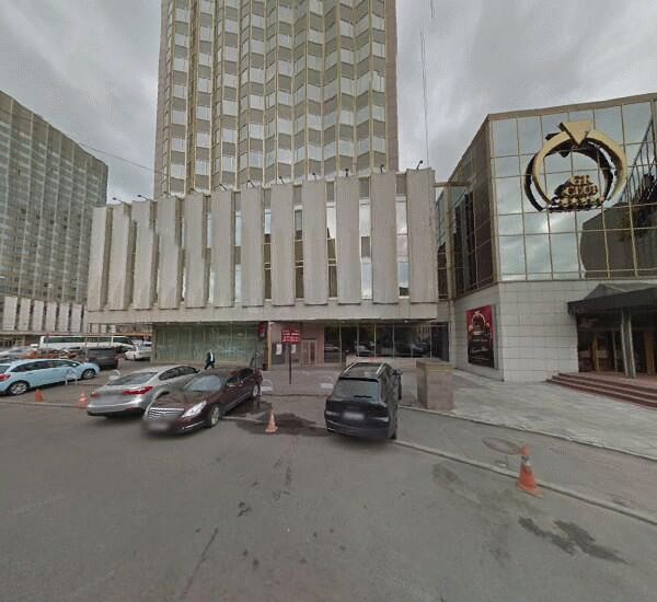 Банкомат Сбербанка России в Москве, ул. Смоленская, д. 5, гостиница «Золотое кольцо»