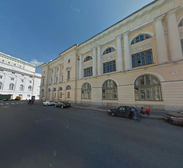 Банкомат Банка Санкт-Петербург в Санкт-Петербурге, Зодчего Росси ул., д. 1-3, СПб ГУП «Городское управление инвентаризации и оценки недвижимости»