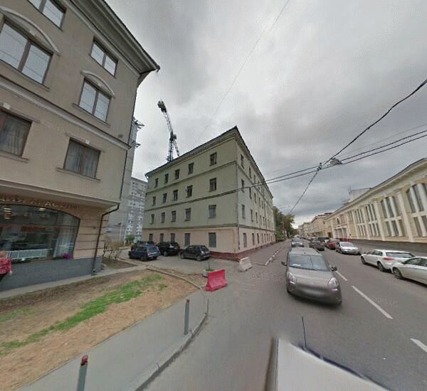 Отделение Межрегионального промышленно-строительного банка в Москве, пер. Большой Строченовский,  д. 7