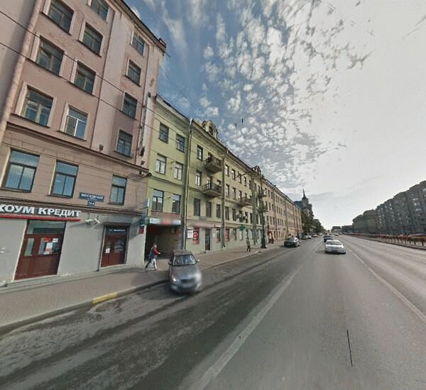 Отделение Московского областного банка в Санкт-Петербурге, Московский пр., д. 74/76