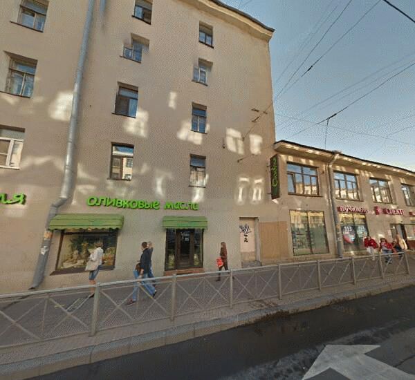 Отделение Петрокоммерц банка в Санкт-Петербурге, Суворовский пр., д. 2, лит. Б, А