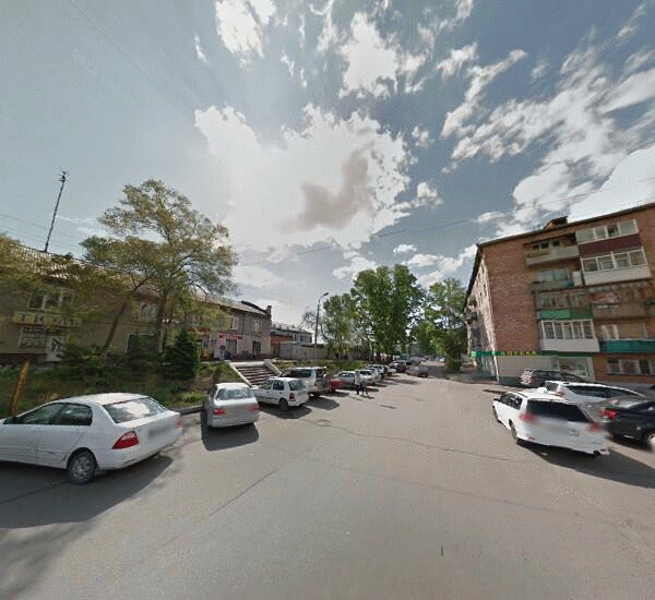 Отделение Московского областного банка в Абакане, улица Чкалова 23