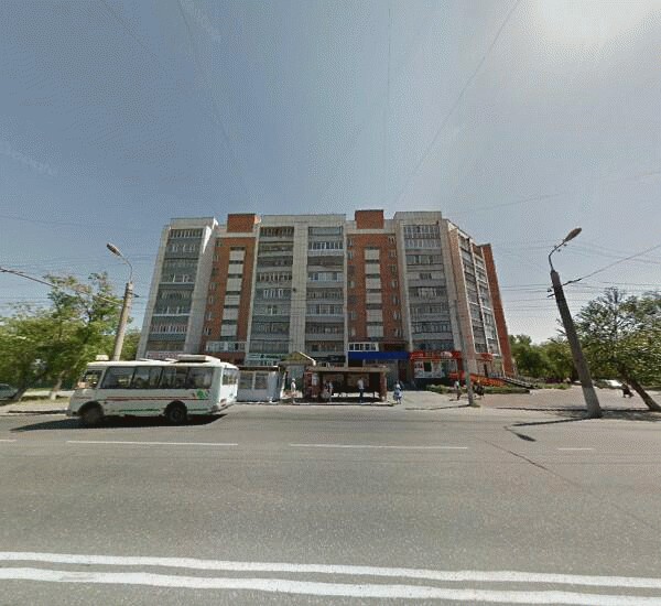 Отделение Московского областного банка в Кургане, улица Мяготина 42