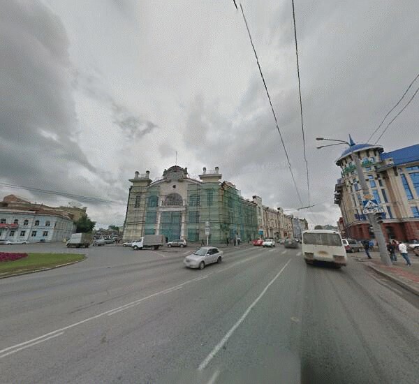 Отделение Сбербанка России в Томске, пл. Ленина,  12